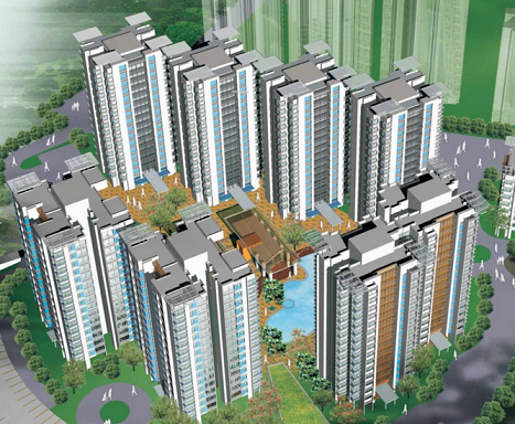 Residential Multistorey Apartment for Sale in Runwal Garden City, Balkum Next to Big Bazaar, Thane-West, Mumbai